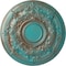 Ekena Millwork Darnay Ceiling Medallion (Fits Canopies up to 7 1/4"), 29 1/4"OD x 2"P, Copper Green Patina CM29DACGS - alternate 1
